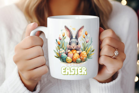 Hello Easter PNG Sublimation Design Sublimation CraftLabSVG 