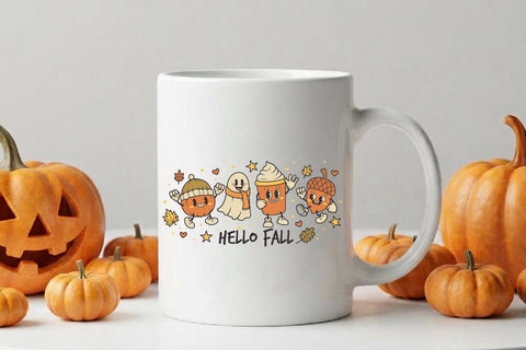 Hello Fall Cute Vintage SVG dadan_pm 