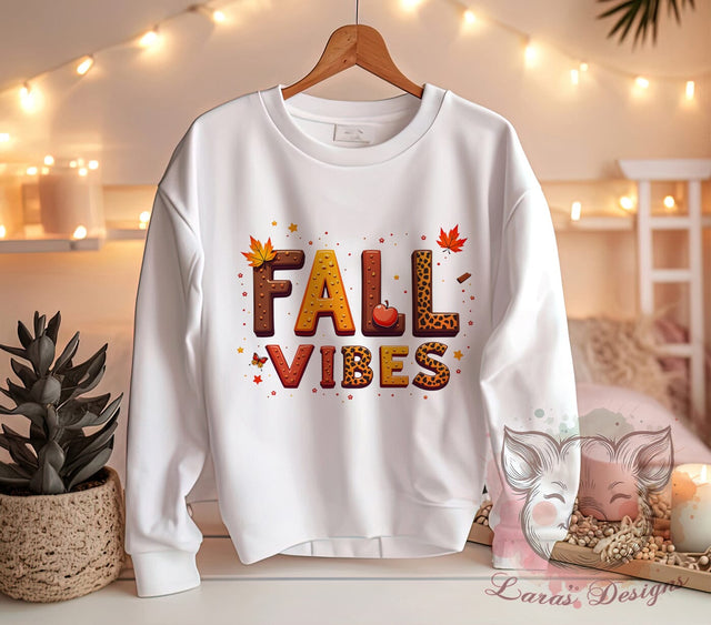 Hello Fall, Fall Vibes, Pumpkin PNG, Autumn Decor, Fall Clipart, Digital Download, Sublimation Design, Harvest Art Sublimation Lara' s Designs 