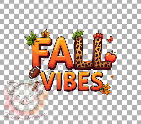 Hello Fall, Fall Vibes, Pumpkin PNG, Autumn Decor, Fall Clipart, Digital Download, Sublimation Design, Harvest Art Sublimation Lara' s Designs 
