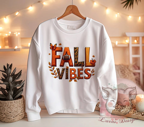 Hello Fall, Fall Vibes, Pumpkin PNG, Autumn Decor, Fall Clipart, Digital Download, Sublimation Design, Harvest Art Sublimation Lara' s Designs 