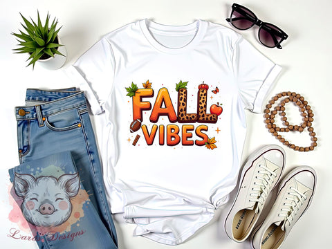 Hello Fall, Fall Vibes, Pumpkin PNG, Autumn Decor, Fall Clipart, Digital Download, Sublimation Design, Harvest Art Sublimation Lara' s Designs 