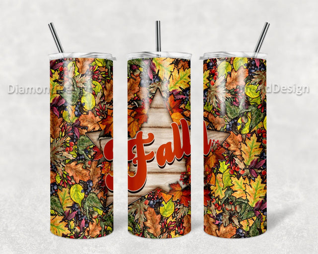 Hello Fall Gnomes Family Pumpkin Sunflower 20oz Skinny Tumbler PNG Sublimation Design, Happy Fall Y'all Png Digital Download Sublimation DiamondDesign 