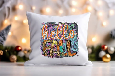Hello fall PNG Design Sublimation Designangry 