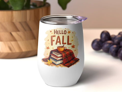 Hello Fall Sublimation PNG Sublimation Luvleigh Digitals 