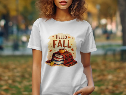 Hello Fall Sublimation PNG Sublimation Luvleigh Digitals 