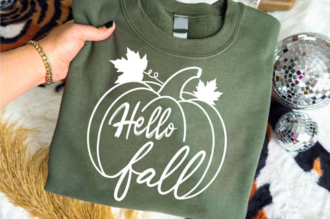 Hello Fall SVG, Autumn SVG, Thanksgiving SVG SVG SVG Studio 