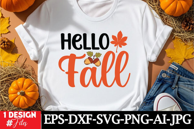 Hello Fall SVG Cut File SVG Insomnia Std 