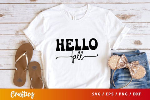 Hello fall SVG Design SVG Designangry 