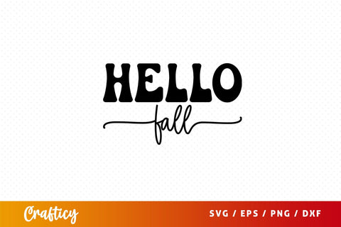 Hello fall SVG Design SVG Designangry 