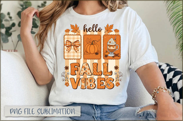 Hello Fall Vibes Sublimation Sublimation Shetara Begum 