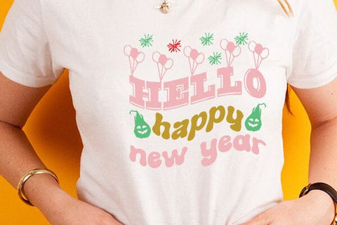 hello happy new year SVG Angelina750 