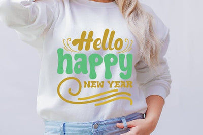 hello happy new year SVG Angelina750 