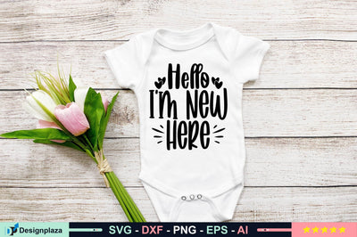 Hello I'm New Here svg SVG shah alam 
