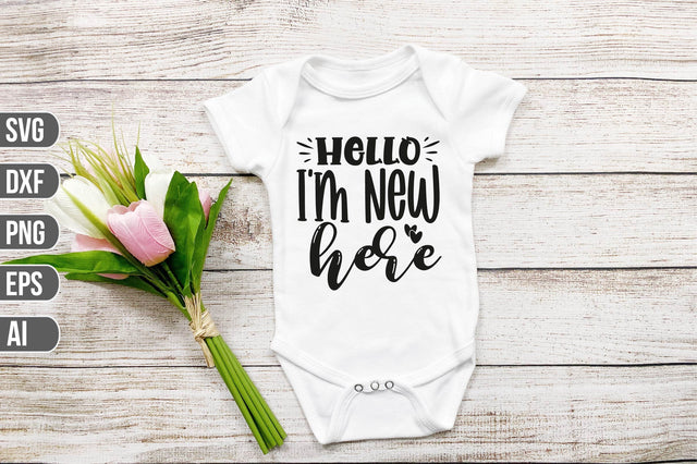 Hello I'm New Here svg SVG shah alam 