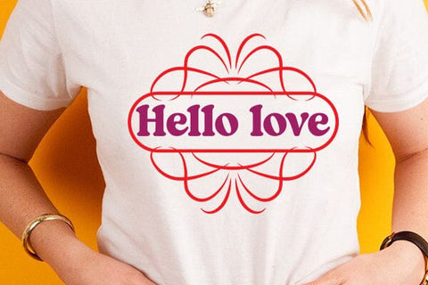 Hello love SVG Angelina750 