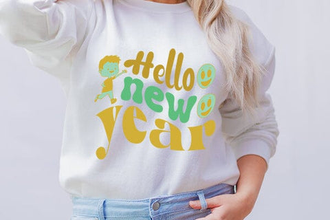 hello new year SVG Angelina750 