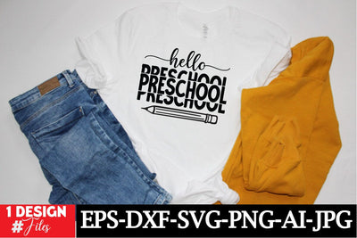 Hello Preschool SVG Cut File SVG Insomnia Std 