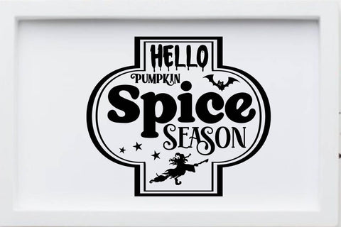Hello Pumpkin Spice Season SVG Angelina750 