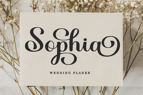 Hello Samantha Font RomieStudio 