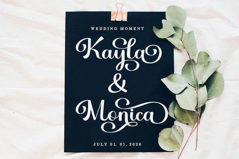 Hello Samantha Font RomieStudio 