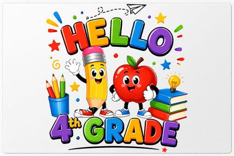 Hello School Grades PNG Bundle Back to School Digital Download SVG BillahCrafts 