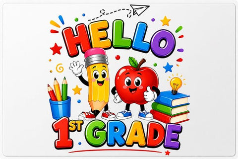 Hello School Grades PNG Bundle Back to School Digital Download SVG BillahCrafts 