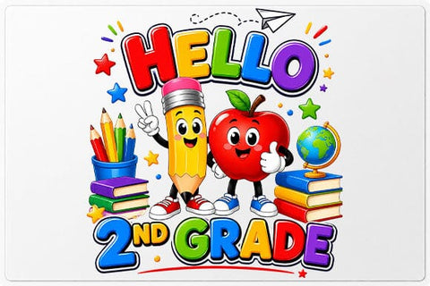 Hello School Grades PNG Bundle Back to School Digital Download SVG BillahCrafts 