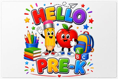 Hello School Grades PNG Bundle Back to School Digital Download SVG BillahCrafts 