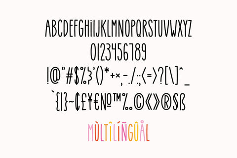 Hello September Font Duo Font Miss Tiina 