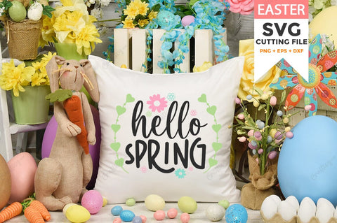 Hello Spring SVG Design SVG Designangry 