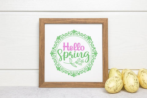 Hello spring SVG Design SVG Designangry 