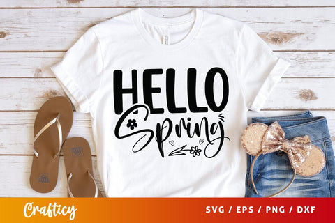Hello spring svg Design SVG Designangry 