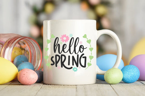 Hello Spring SVG Design SVG Designangry 