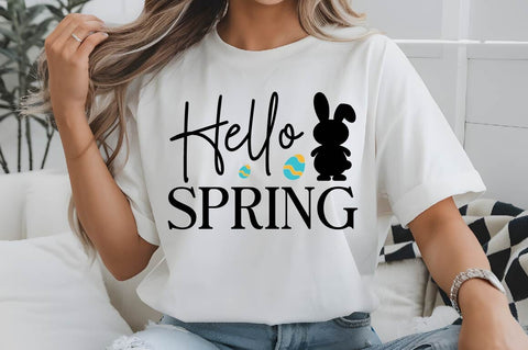 Hello Spring SVG Design SVG Regulrcrative 