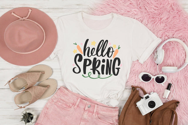 Hello Spring SVG SVG dapiyupi store 