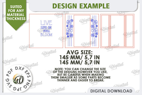 Hello Spring Wall Decor Laser Cut. Welcome Spring SVG SVG Evgenyia Guschina 
