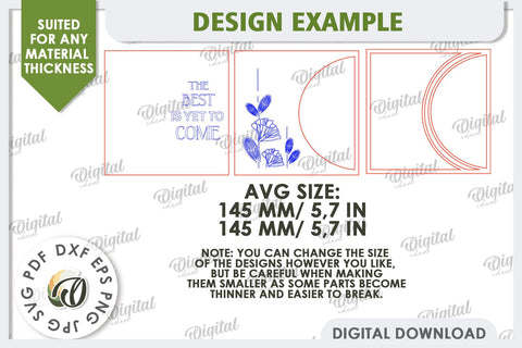 Hello Spring Wall Decor Laser Cut. Welcome Spring SVG SVG Evgenyia Guschina 