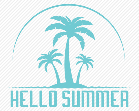 Hello Summer Bundle | Summer SVG SVG Texas Southern Cuts 