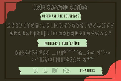 Hello Summer - Display Font Font AnningArts Design 