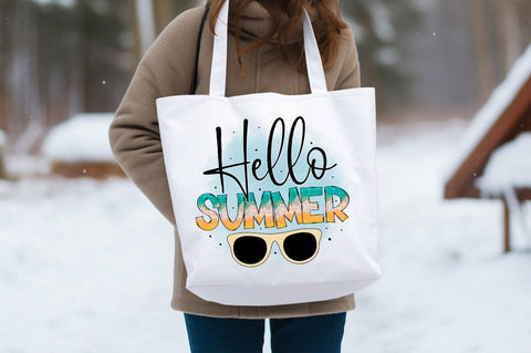 Hello Summer PNG Design Sublimation Designangry 
