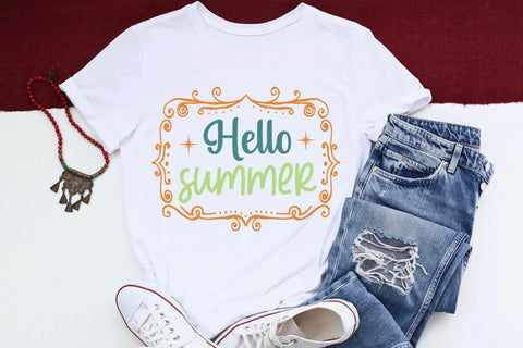Hello summer SVG Angelina750 
