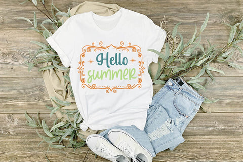Hello summer SVG Angelina750 