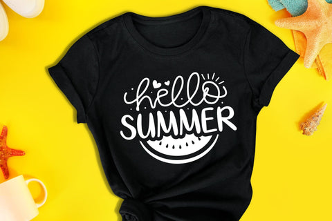 Hello Summer SVG Cut File SVG CraftLabSVG 