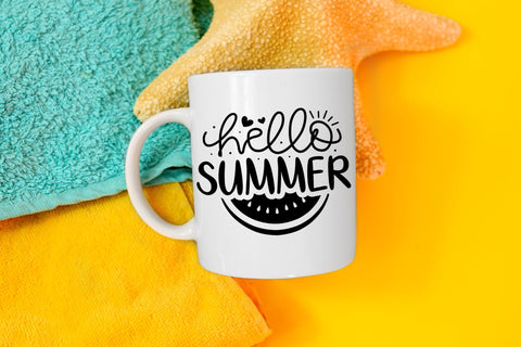 Hello Summer SVG Cut File SVG CraftLabSVG 