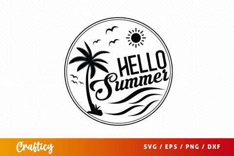 Hello summer SVG Design SVG Designangry 