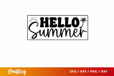 Hello summer SVG Design SVG Designangry 
