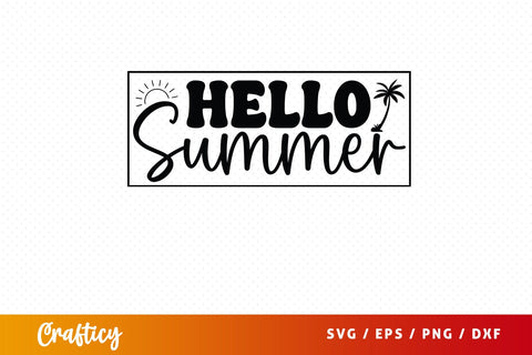 Hello summer SVG Design SVG Designangry 