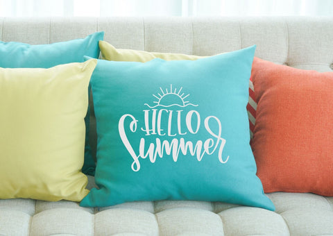 Hello Summer SVG File SVG Ikonart Design Shop 