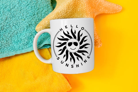 Hello Sunshine - Summer SVG File SVG CraftLabSVG 